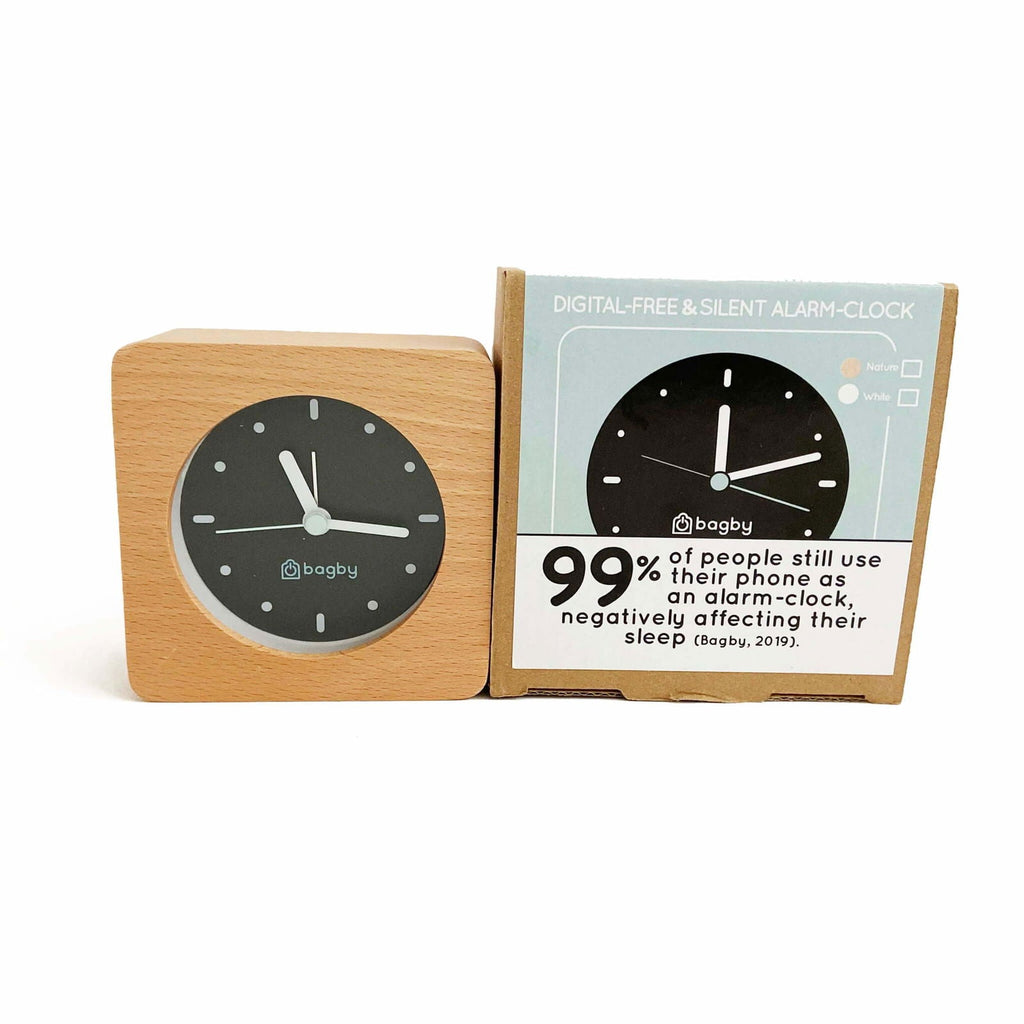 MINIMALIST Silent Alarm Clock