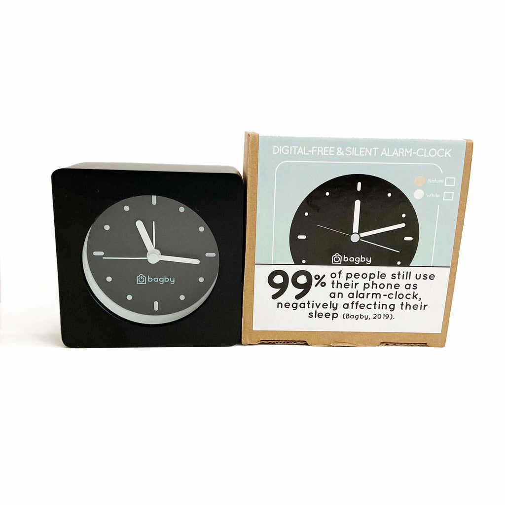 MINIMALIST Silent Alarm Clock