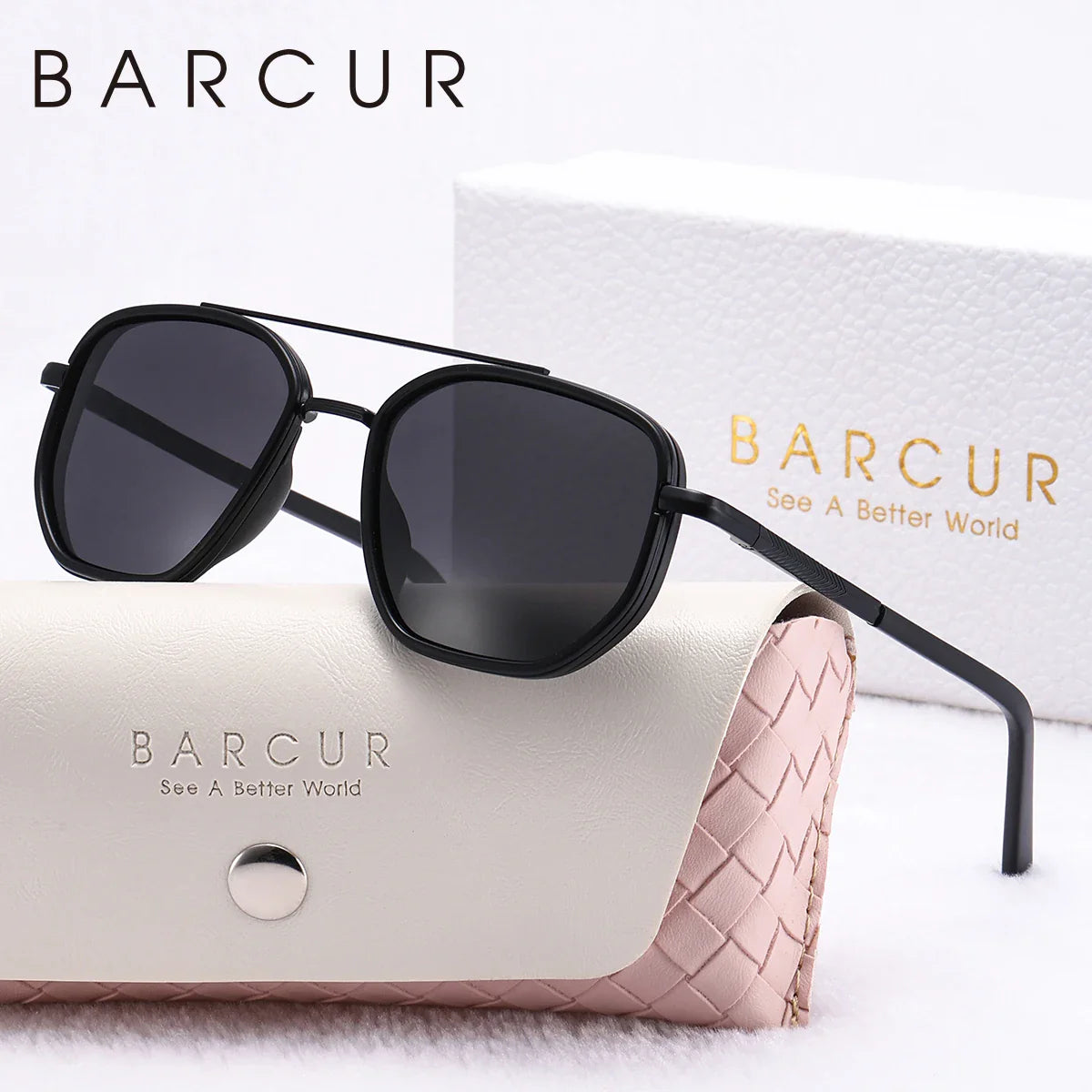 Polarized Polygon Sunglasses