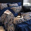 Printed Cotton Sateen Bedding Set