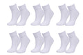 Organic Cotton Crew Socks 6-Pack